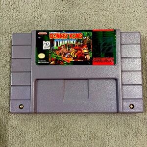 Donkey Kong Country Super Nintendo Game